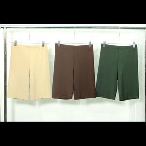 Biker Shorts  in 4 colors 💚🤎🖤and light 🤎